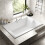 Double Ended Inset Spa Bath - VBATH020 1