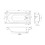 Standard Single Ended Bath 1700 x 750mm - VBATH024 2