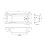 Square Single Ended Bath 1700 x 700mm - VBATH030 3
