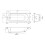 Round Straight Bath  1675 x 700mm - VBATH039 3