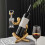 Countertop Statue Wine Bottle Rack for Desktop Decoration 3