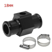 (18mm sensor) Universal Water Temp Meter Gauge with Adapter + Bracket Motorcycle LCD Digital Thermometer for KOSO Racing Scooter