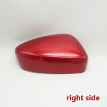 (red right side) For Mazda CX5 CX-5 2012 2013 2014 Car Outside Rearview Mirror Cover Cap Wing Door Side Mirror Cover Lid Shell Housing