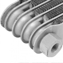 Engine Oil Cooler Radiator with Adapters Aluminum for 50250CC Motorcycle Dirt Bike ATV