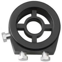 Pressure Oil Filter Adapter Kit Sandwich Plate (black) (1pcs)