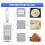Multi-purpose Vegetable Slicer New Type, Multi-function Kitchen Vegetable Slicer 3