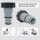 intex Replacement Hose Adapter for Pumps - A Series - with Thread - Pack Of 2 Grey 1