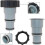 intex Replacement Hose Adapter for Pumps - A Series - with Thread - Pack Of 2 Grey 2