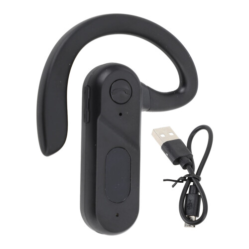 Bluetooth-Headset 5.2, 300mAh, 33g, schwarzer Ohrhörer 1
