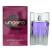 Eau de Parfum - Ungaro - Femme - 90ml - Floral - Notes de tête: Ambre, Fleurs blanches