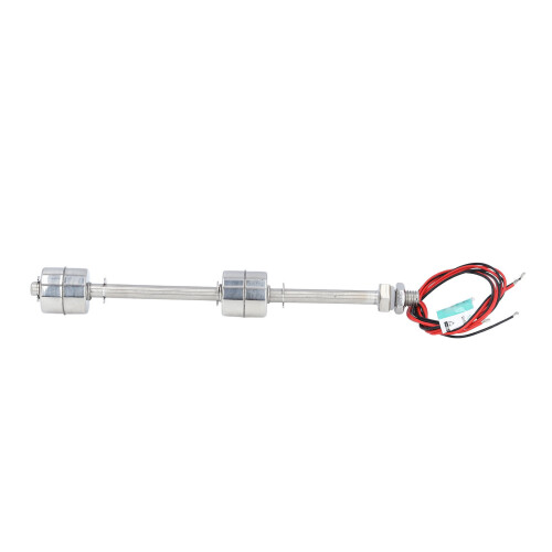 Float Switch Water Level Sensor 200mm High Pressure Stainless Steel Double Ball Float Switch Sensor 0‑ 2