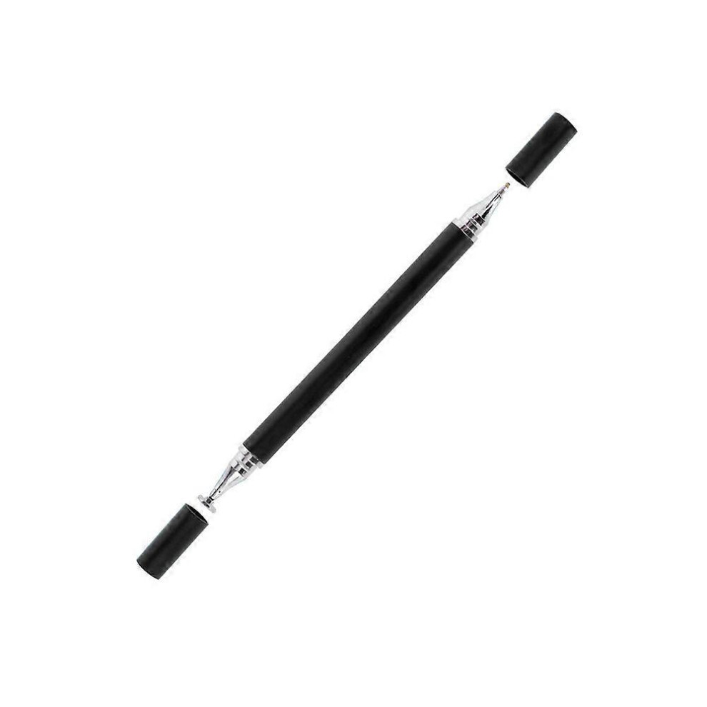 (As show, One size) 1 x Black Dual Capacitive Stylus, Stylus Pen for All Touch Screens, Universal Capacitive Pen Pencil Style for Apple iPad/Pro/Mini/Air/iPhone/Samsung/G