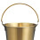 Mini Edelstahl Eis 0,8 L 11x10,5x8 cm Gold 9