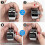 Tally Counter, 4-digit Clicker Counter, Metal Hand Tally Counters Clicker for Counting, Golf Scoring 4