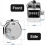 Tally Counter, 4-digit Clicker Counter, Metal Hand Tally Counters Clicker for Counting, Golf Scoring 5