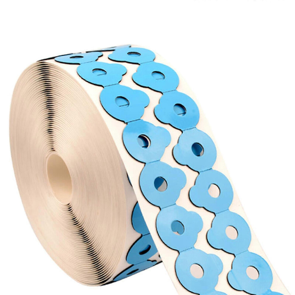 (24X30mm, One Size) 1000Pcs Optical Lens Edging Blocking Pads Eyeglasses Lens Processing Anti Slip Double-Sided Adhesive Sticker Tape 24X30mm 7683012640940