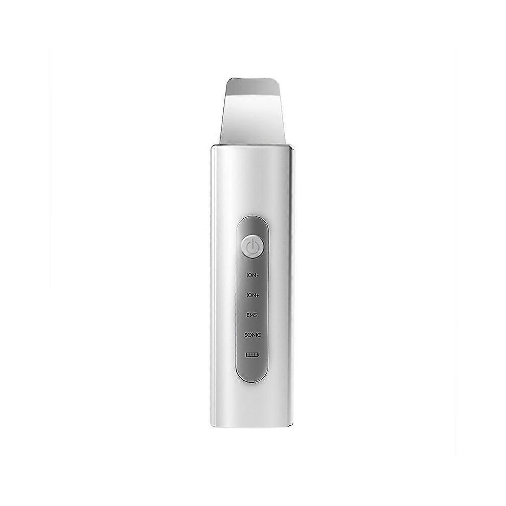 (As show, One size) Skin Scrubber, Facial Cleansing Device and Blackhead Remover, 4 in 1 Ultrasonic Face Scrubber for Skin Care