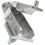 Side Door Handle Hinge Repair Kit Set (silver) (1pcs) 1