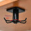 (Black) 2pcs Kitchen Utensil Holder 360 Rotatable Kitchen Utensils Holder With 6 Hooks For Bathroom Kitchen 4