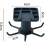 (Black) 2pcs Kitchen Utensil Holder 360 Rotatable Kitchen Utensils Holder With 6 Hooks For Bathroom Kitchen 5