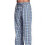 (L,light blue)Mens Autumn Winter Drawstring Design Pajama Pants With Pockets 2