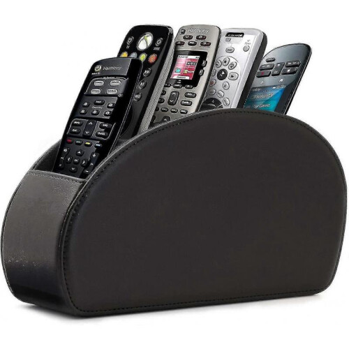 Remote Control Holder, Remote Caddy Desktop Organizer, Streamlined Arch Des 1