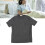 Post-OP-Shirt mit offener Seite, Unisex Polyester 4