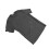 Post-OP-Shirt mit offener Seite, Unisex Polyester 13