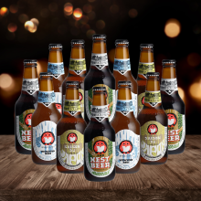 Hitachino Nest Japanese Ale Mixed Case 330ml Bottles (12 Pack)