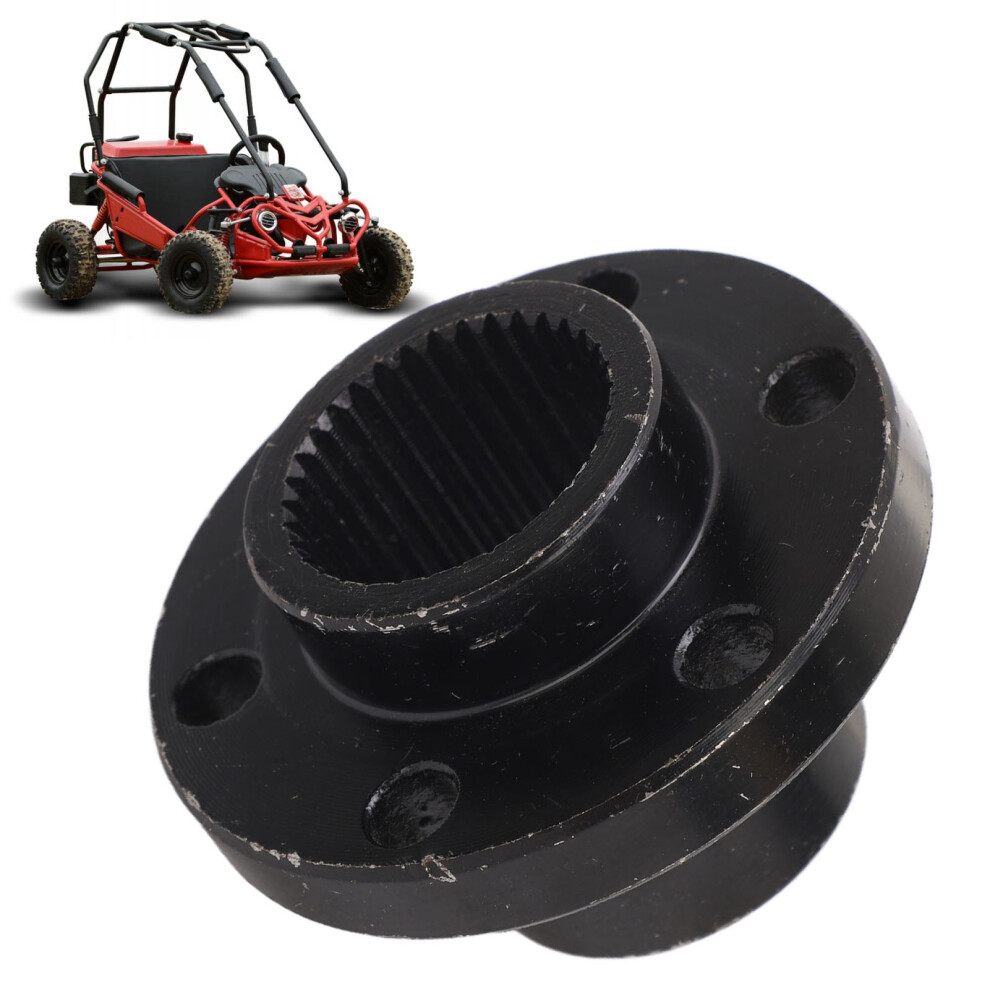 Rear Axle Sprocket Brake Disc Mount Heavy Duty Wheel Chain Sprocket Holder For 50Cc To 250Cc Atv Go Kart Quad Bike 4601314004270