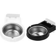 Wall-mounted Ashtrays for Home Office, Toilet And Bathroom (black White) (2pcs)