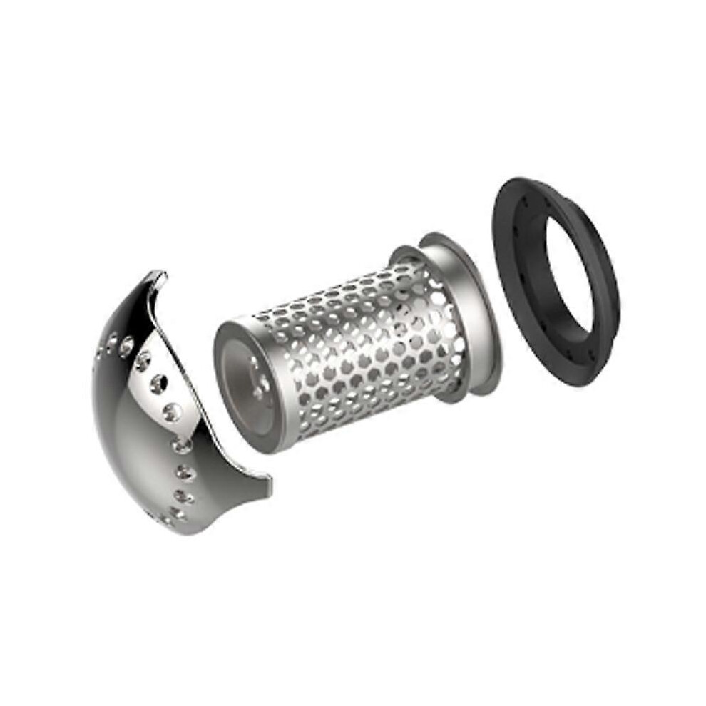 (As Show, One Size) Bathtub Filter Hair Catcher Stainless Steel Drain Hair Catcher Filter For Bathtub Assorted Drain Sizes 3.5Cm To 4.5Cm Silver