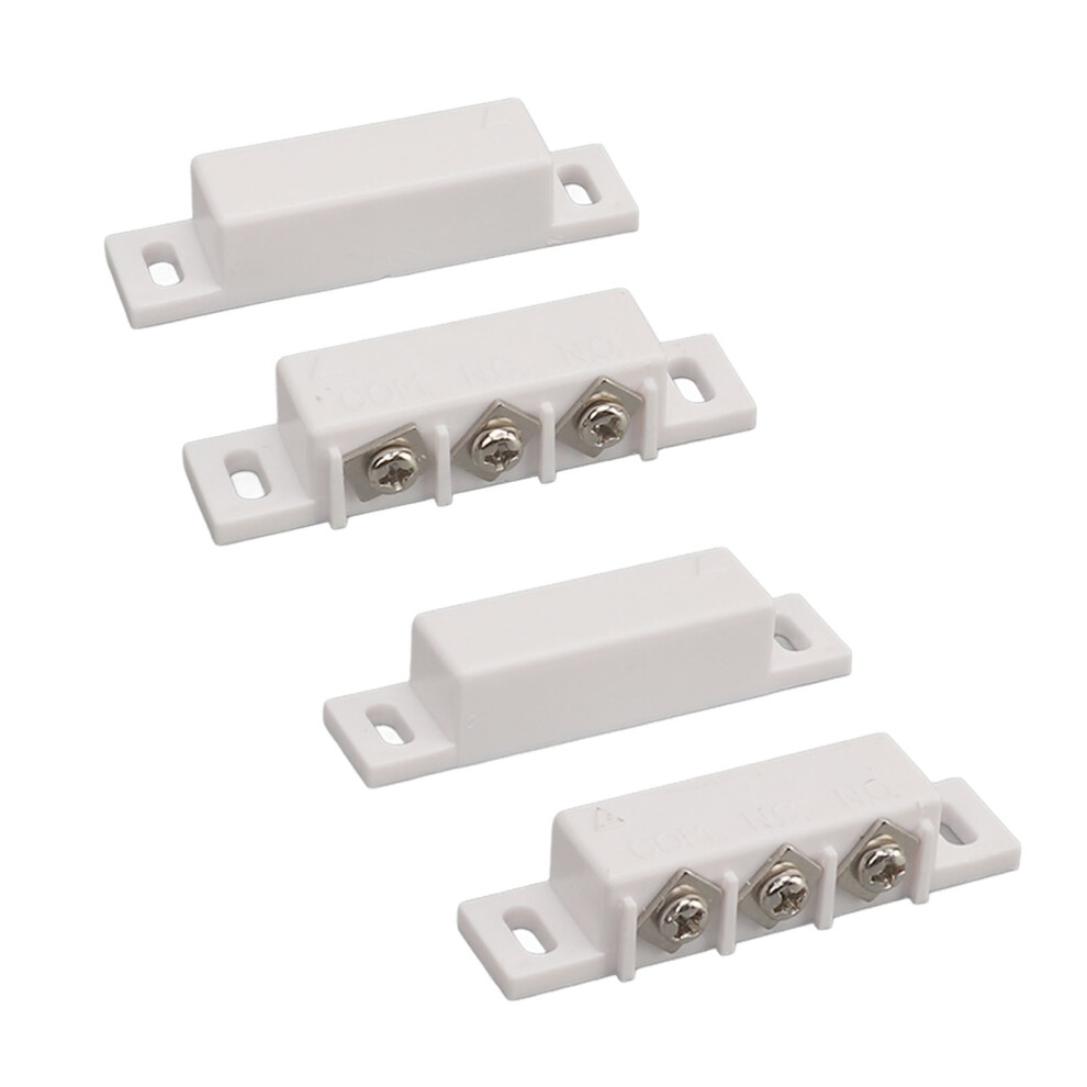 2 Sets Magnetic Door Switch Wired Nc No Normally Open Closed Door Contact Switch For Home Security 100V Dc 5031314004946