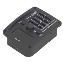 LC-400G Akustikgitarre 4-Band EQ Piezo Pickup 9V
