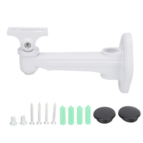 CCTV Camera Bracket Wall Mount 180 Deg Angle Adjustment Surveillance Camera Support Universal for Indoor Outdoor 2