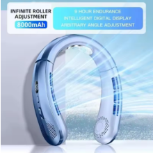 Xiaomi 8000mAh USB Hanging Neck Fan Portable Bladeless Mini
