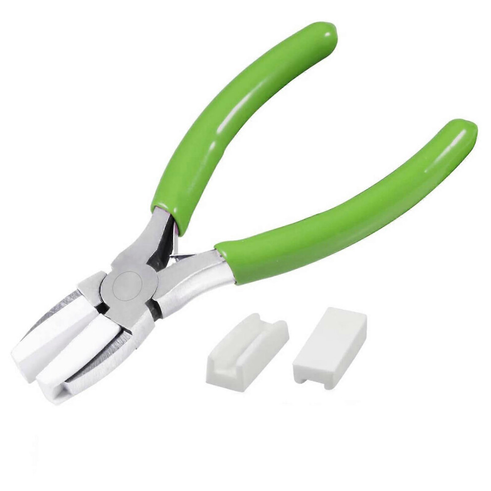 (As Show, One Size) Professional Nylon Pliers Wire Shaping Pliers Jaw Pliers Jewelry Making Tool Wire Looping Pliers For Diy Projects 7683012614248