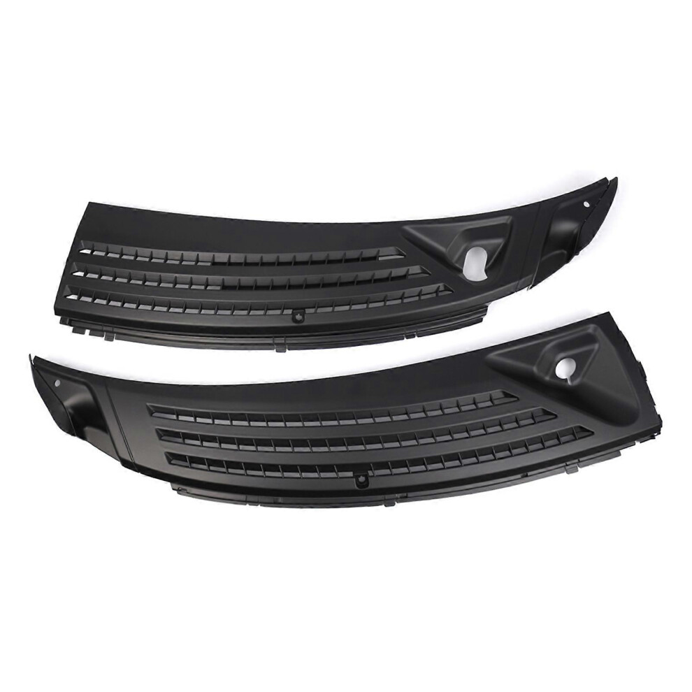 (As Show, One Size) Auto Accessory For Mark Left Right Wiper Cowl Vent Grilles Panel Hood Windscreen Hood Cowl Grilles 7683012613326