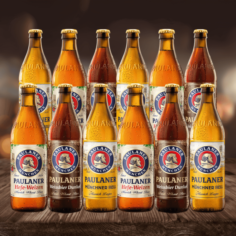 Beerhunter Paulaner German Beer Mixed Case 500Ml Bottles (12 Pack)