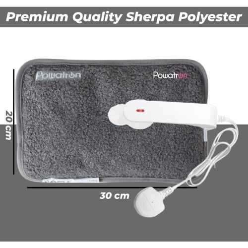 Rechargeable Electric Hot Water Bottle - Grey - 2068 1