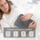Rechargeable Electric Hot Water Bottle - Grey - 2068 7