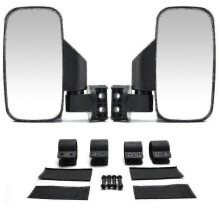A-utv-8 Side Mirrors Compatible with Polaris Rzr, Can Am, Yamaha Rhino, Honda Pioneer