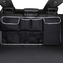 Kofferraum-Organizer 4-Taschen 39 x 18 Zoll Schwarz