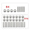 SBC Ölwanne-Stift-Set Edelstahl 283-400 Small-Block 5