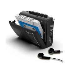 6501 Portable Cassette AM/FM Radio Retro Cassette Music Player Walkman Recorder with Speaker