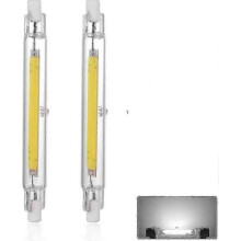 R7s 118mm 40w Led Bulb Cool White 6000k, 3000lm, J118 400w Halogen Lamp Equivalent, Dimmable, 360 Degree Linear 40w R7s Tw