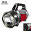 (Package A) Rechargeable LED Flashlight with USB Power Bank - Powerful Searchlight & Long Standby Torch 1