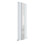 (High Gloss White) Nuie Revive Vertical Double Panel Designer Radiator with Mirror, Vertical Radiator 1