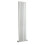 (Satin White) Nuie Sloane Vertical Double Panel Designer Radiator 1