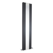 (Anthracite) Nuie Sloane Vertical Double Panel Radiatir, Designer Radiator